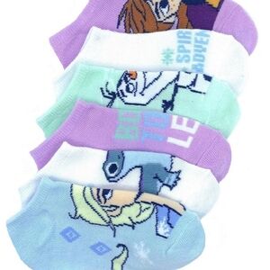 Disney Frozen 2 Character Ankle Socks NWT 6 pairs Chritmas Gifts